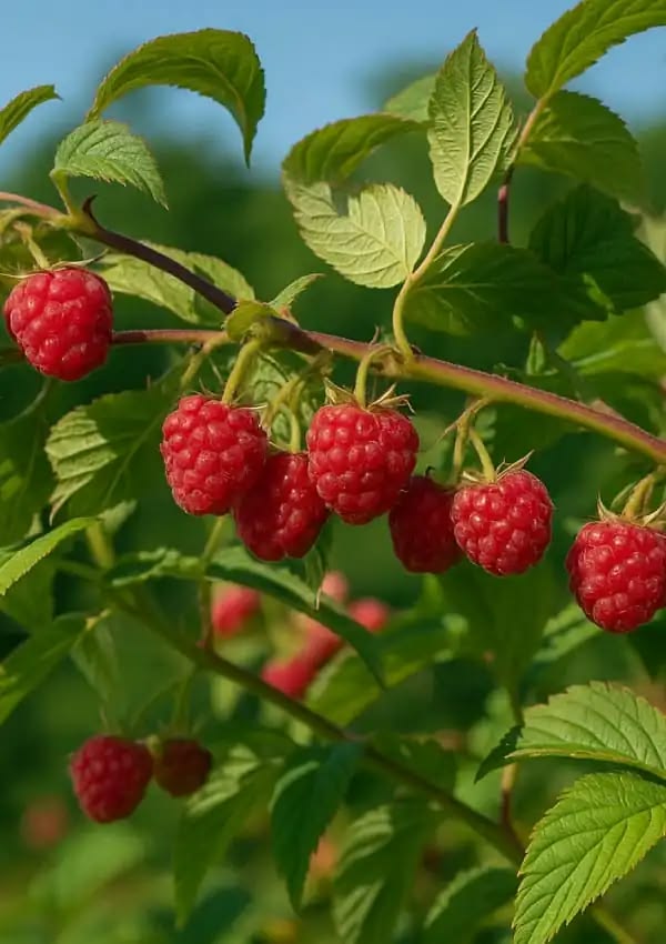 Ahududu Fidanı 1-2 Yaş (Rubus idaeus) – Saksılı Tüplü