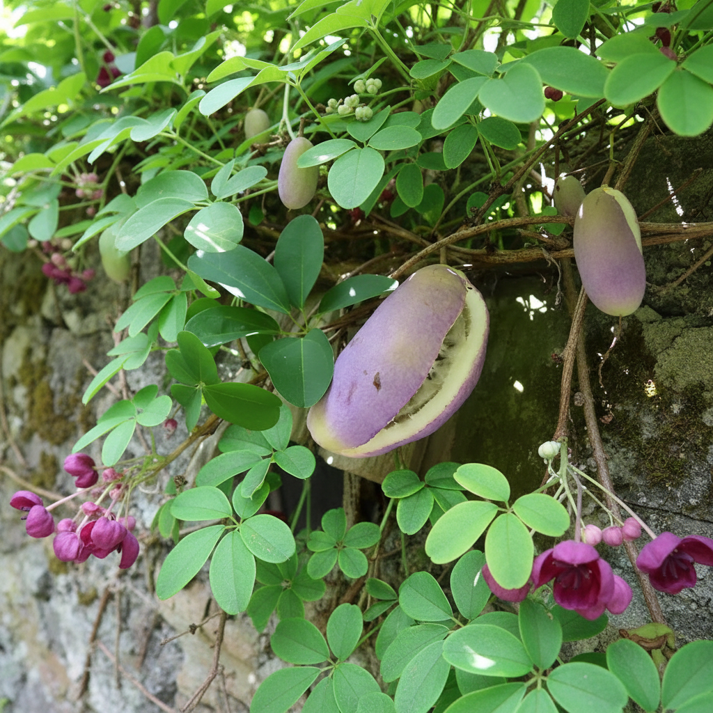 Akebia Quinata Meyvesi