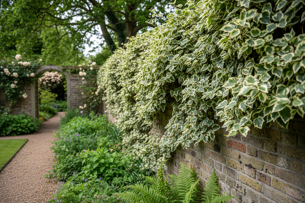 Alacalı Sarmaşık - Bahçe Duvarı