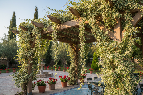 Alacalı Sarmaşık - Pergola