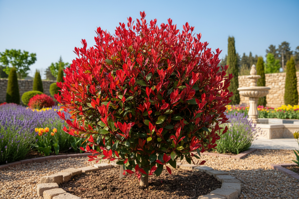 Alev Ağacı - Bahçede 2