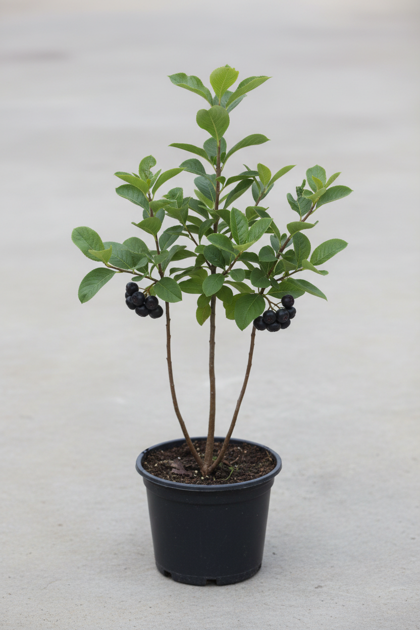 Aronya fidanı meyveli