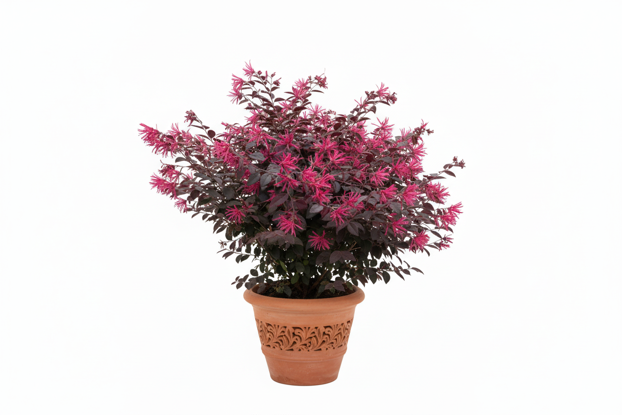 Bordo Loropetalum - Çiçekli 3