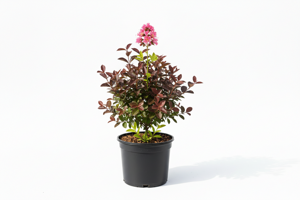 Bordo Yapraklı Oya Fidanı 1-2 Yaş - Kırmızı Çiçekli Lagerstroemia indica  | Doğaşık