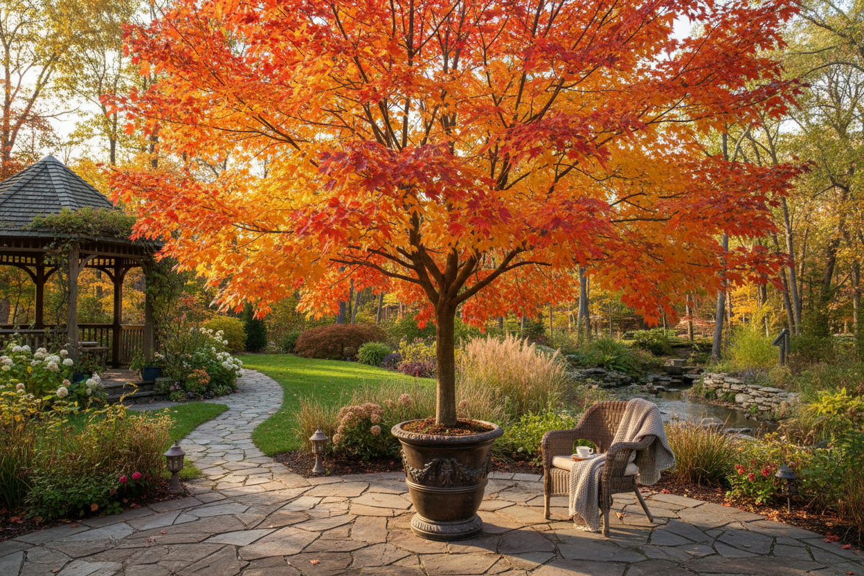 Şeker Akçaağaç - Renk Gösterisi
