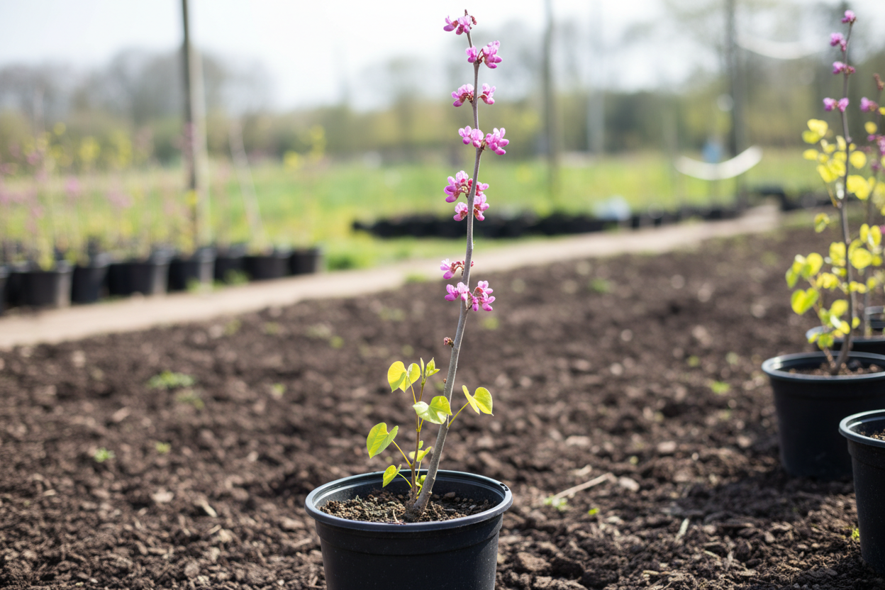 Erguvan - Dal Üzerinde Çiçekler