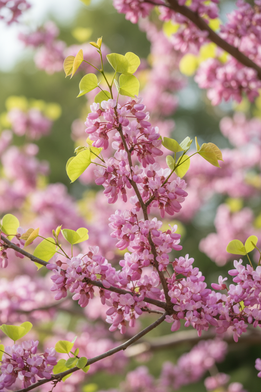 Erguvan Çiçeği - Pembe Çiçekler