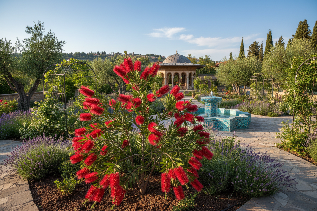 Fırça Çalısı - Bahçede 1