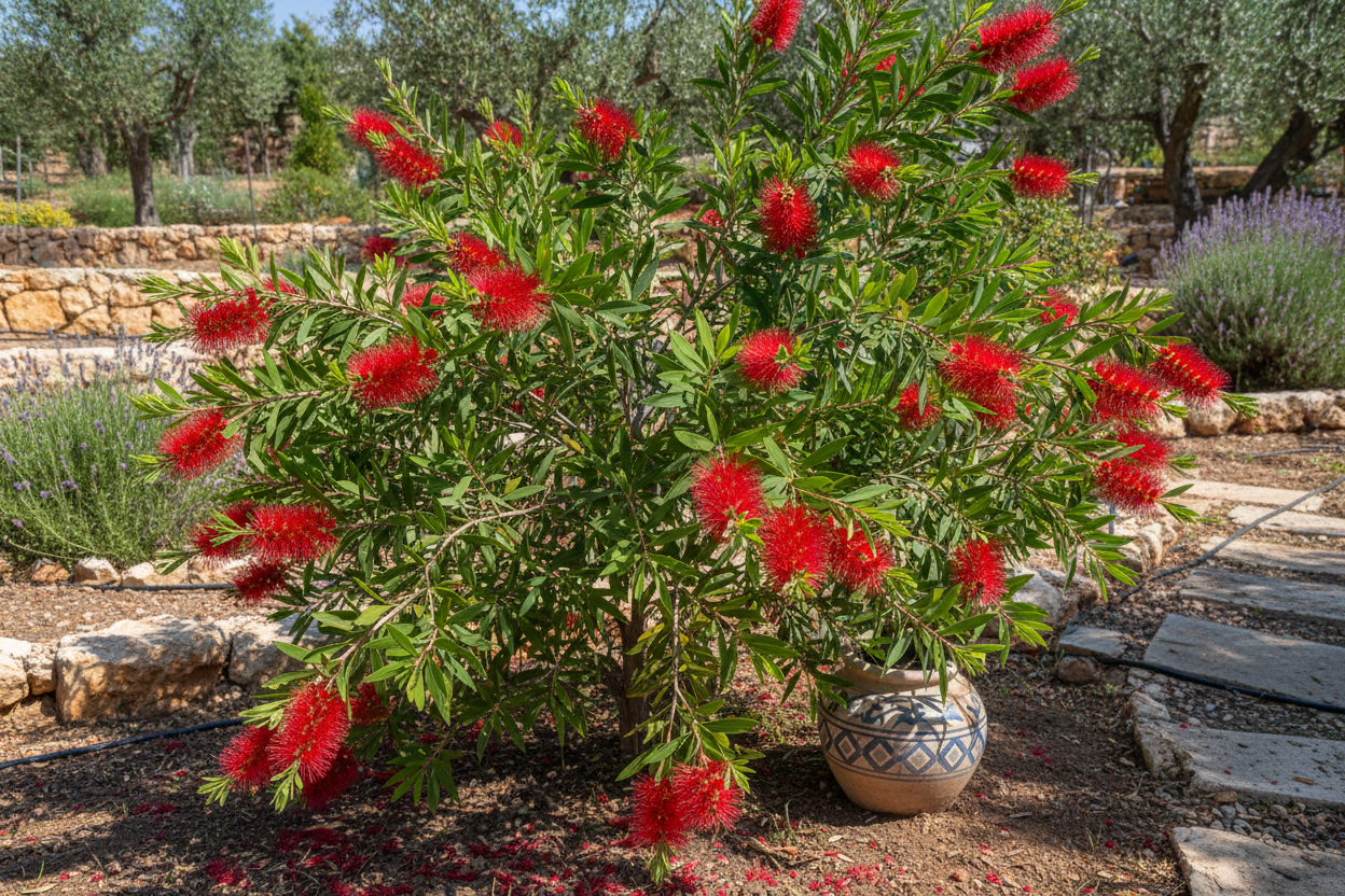 Fırça Çalısı - Bahçede 2