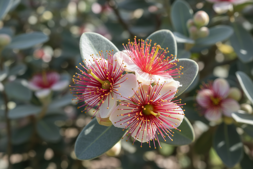 Feijoa Çiçek Detayı