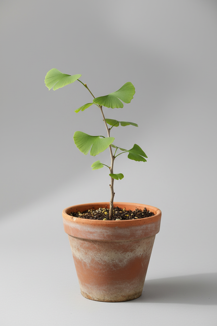 Ginkgo Biloba - Kil Saksı 1