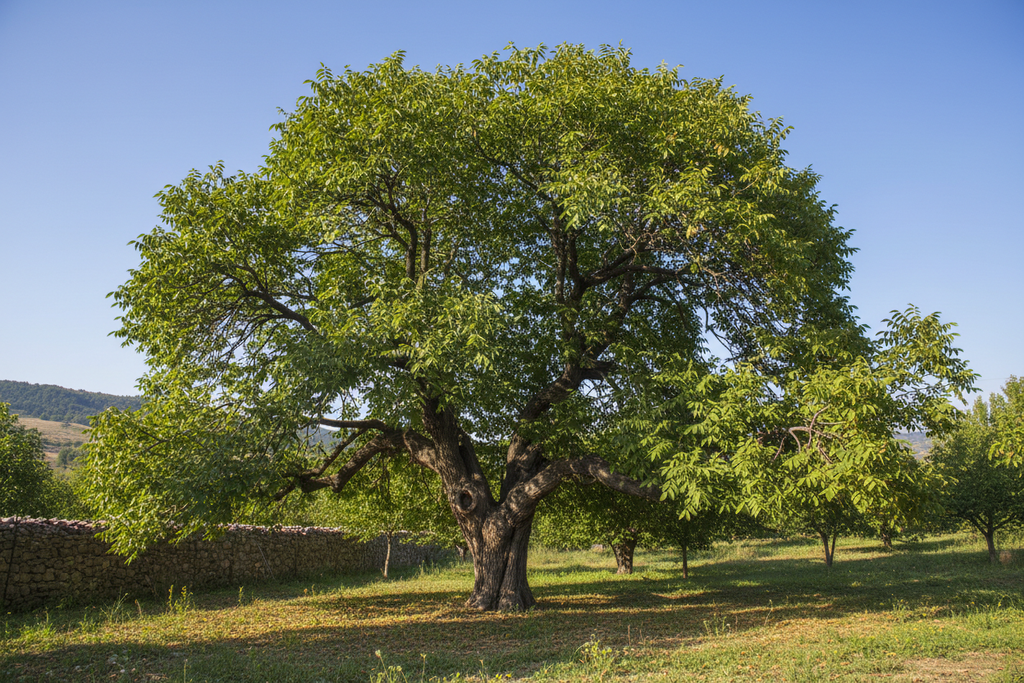 Yetişmiş Anadolu Cevizi Ağacı