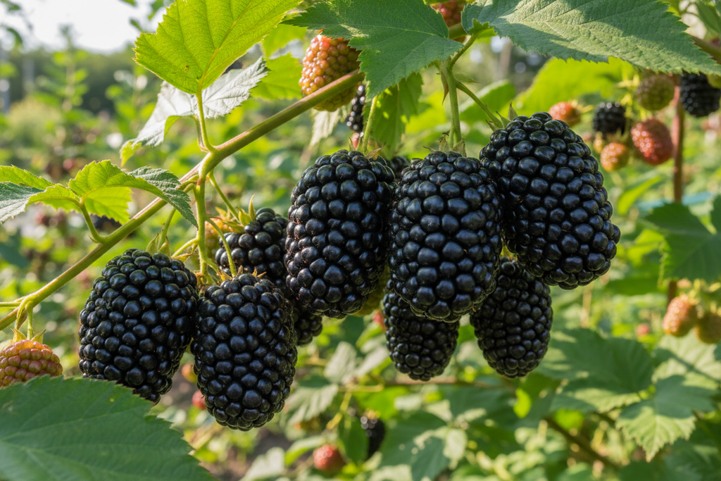 Jumbo Böğürtlen Meyve Detayı