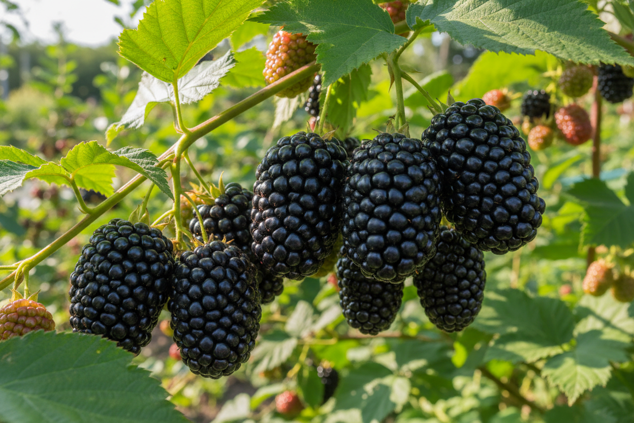 Jumbo Böğürtlen Meyve Detayı