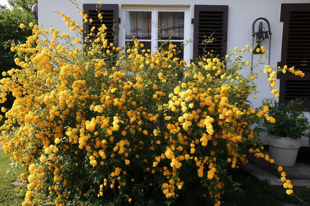 Kanarya Gülü - Yoğun Çiçeklenme
