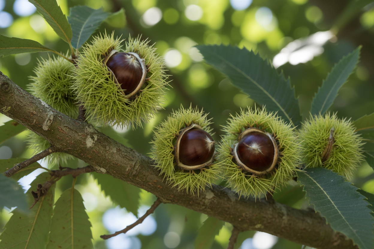 Kestane Meyve Detayı
