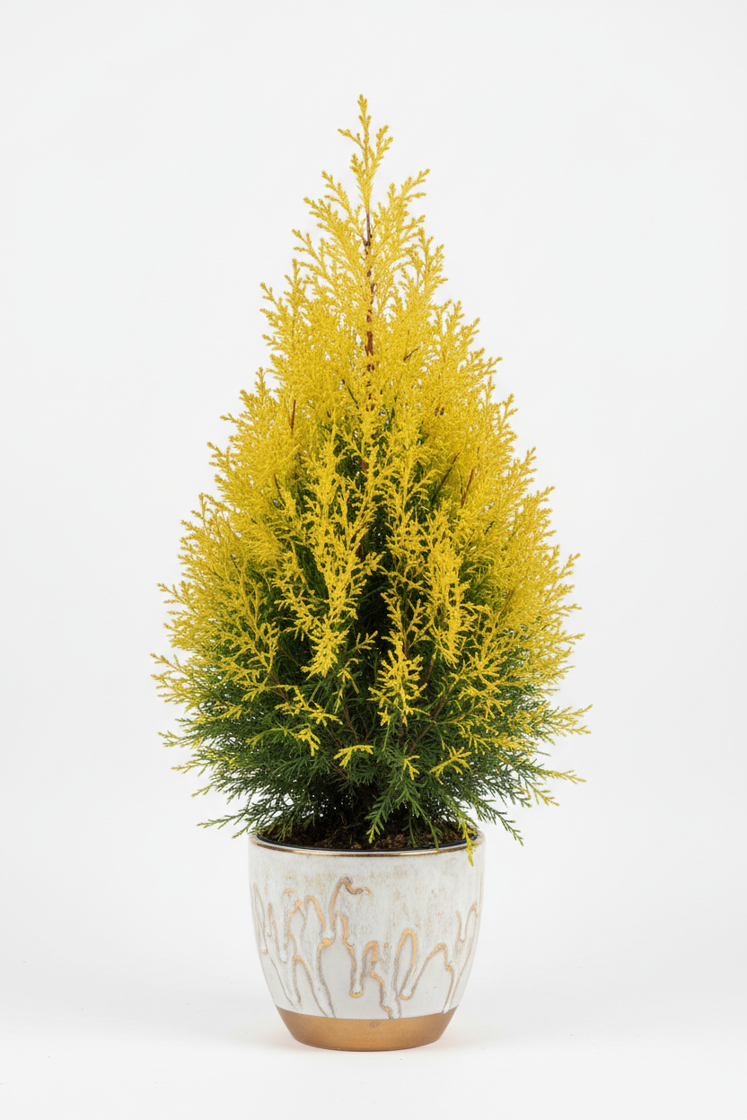 Limon Çamı - Dekorlu Saksıda