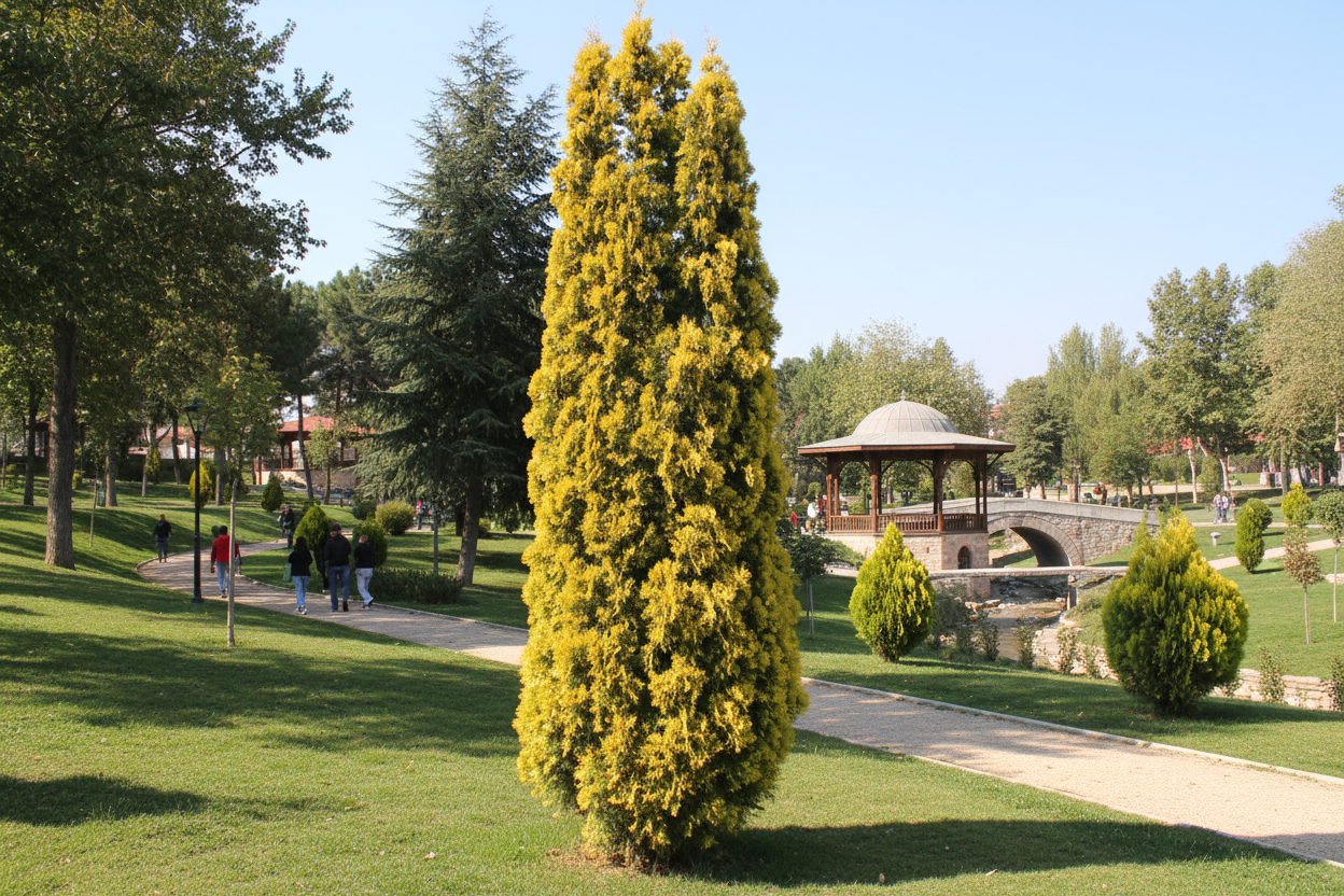 Limon Çamı - Parkta