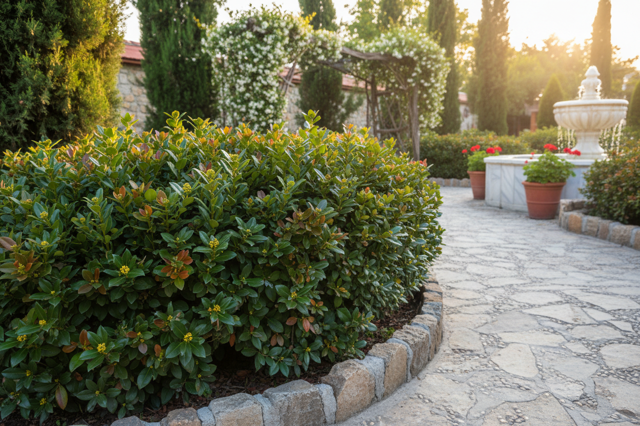 Mahonia Aquifolium Bahçe Bordürü