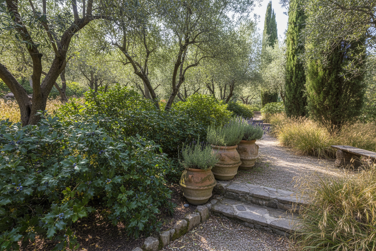 Mahonia Aquifolium Gölgede