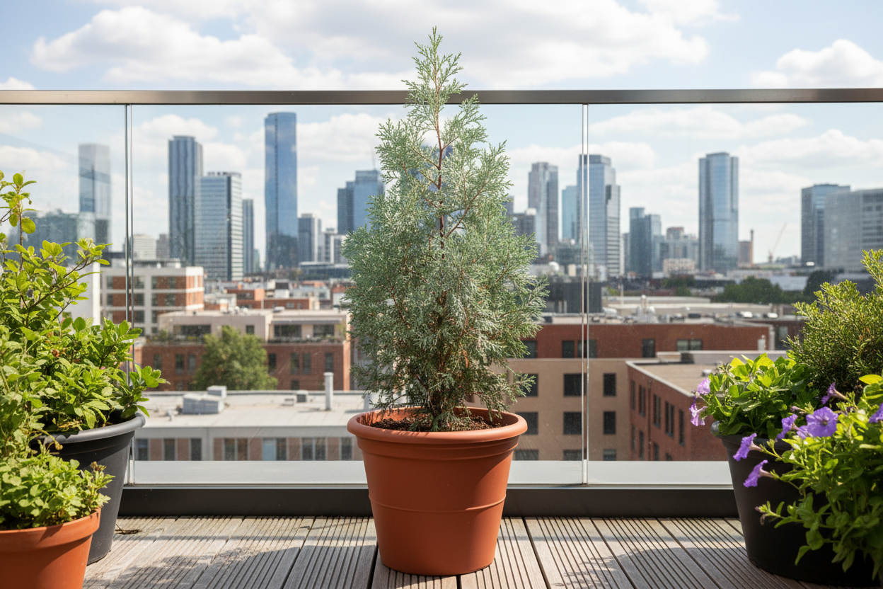 Mavi Servi Arizona - Balkon
