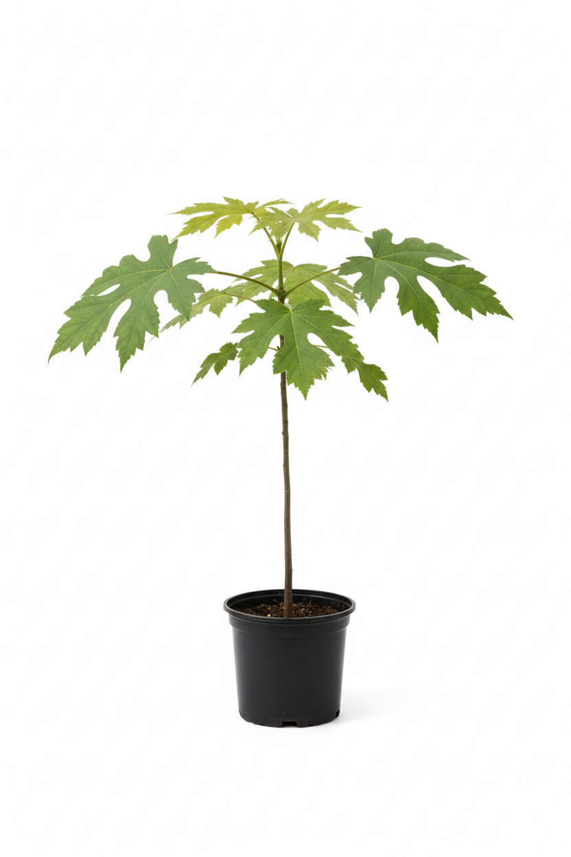 Çınar Fidanı - Yapraklar Ön Planda