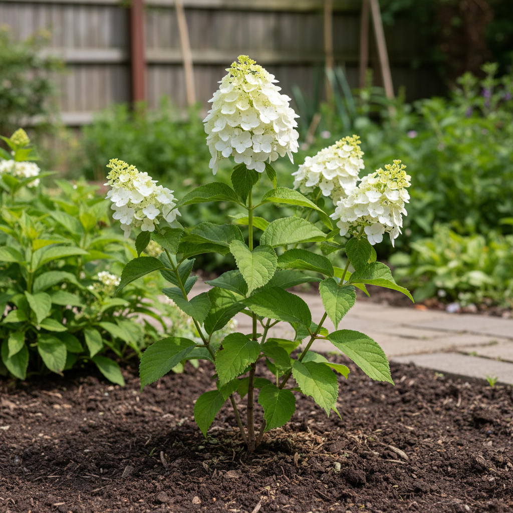 Ortanca Panikulata - Bahçede