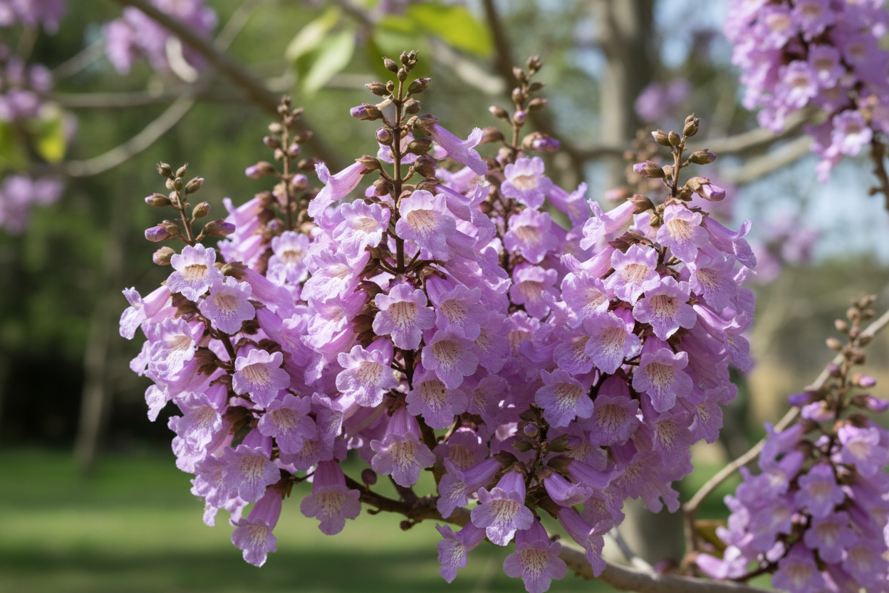 Paulownia Tomentosa Çiçek Detayı