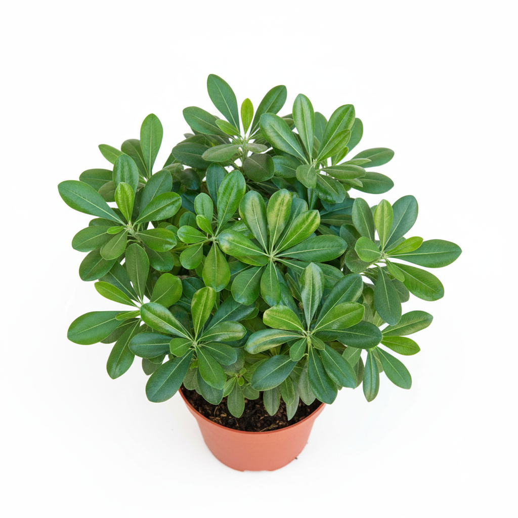 Pitosporum Fidanı Üstten Görünüş