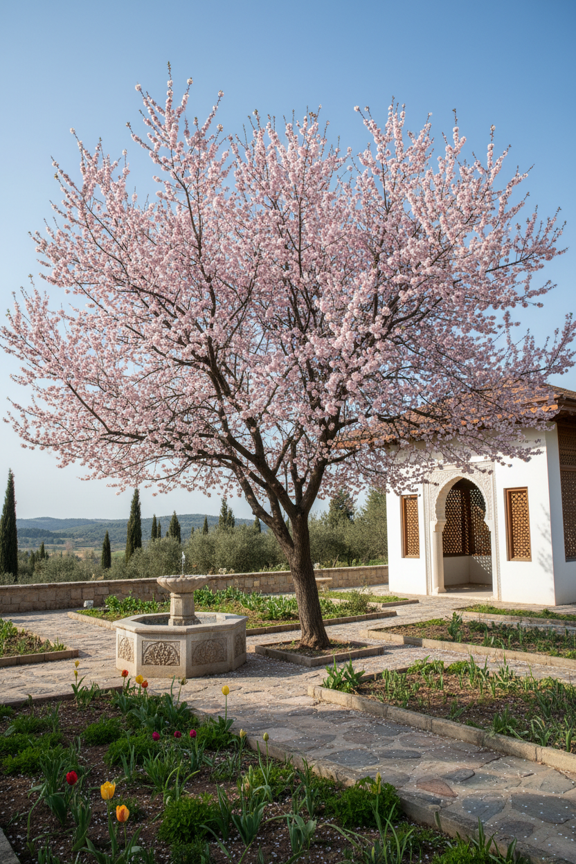 Prunus Schubert Çiçekli Ağaç