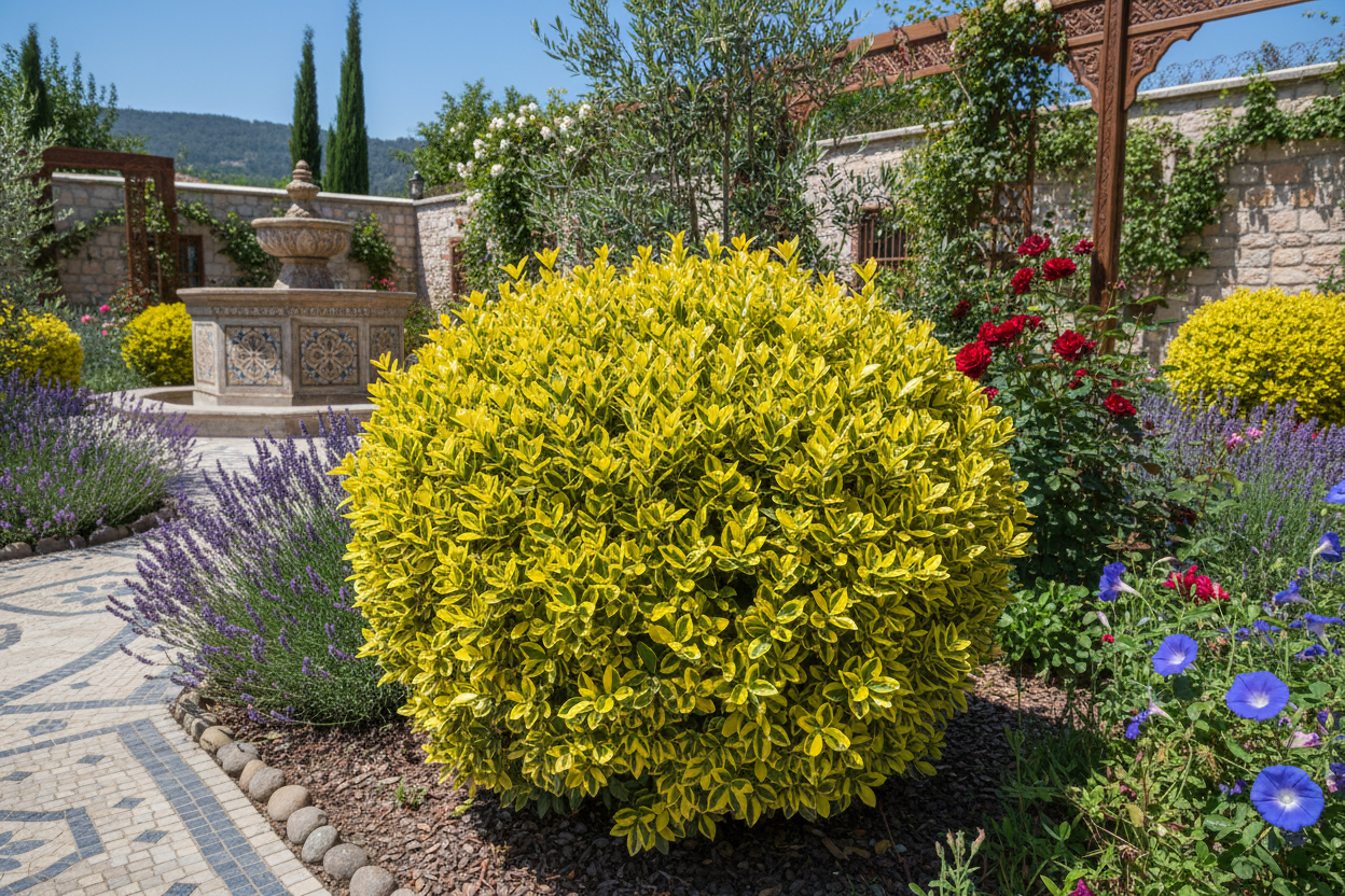 Taflan Altuni - Bahçede