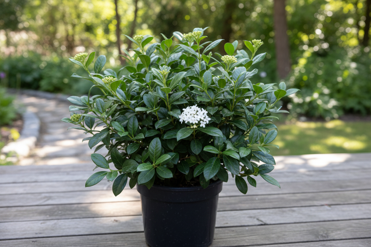 Viburnum Tinus - Seyrek Çiçek