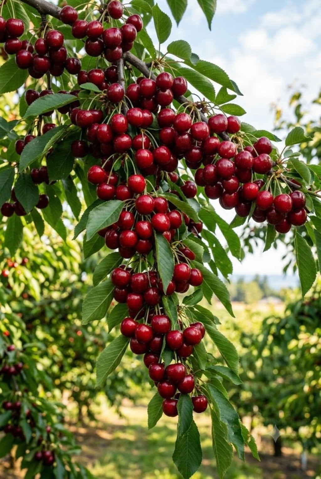 Bodur Vişne Fidanı (Prunus cerasus) 1-2 yaş arası saksılı