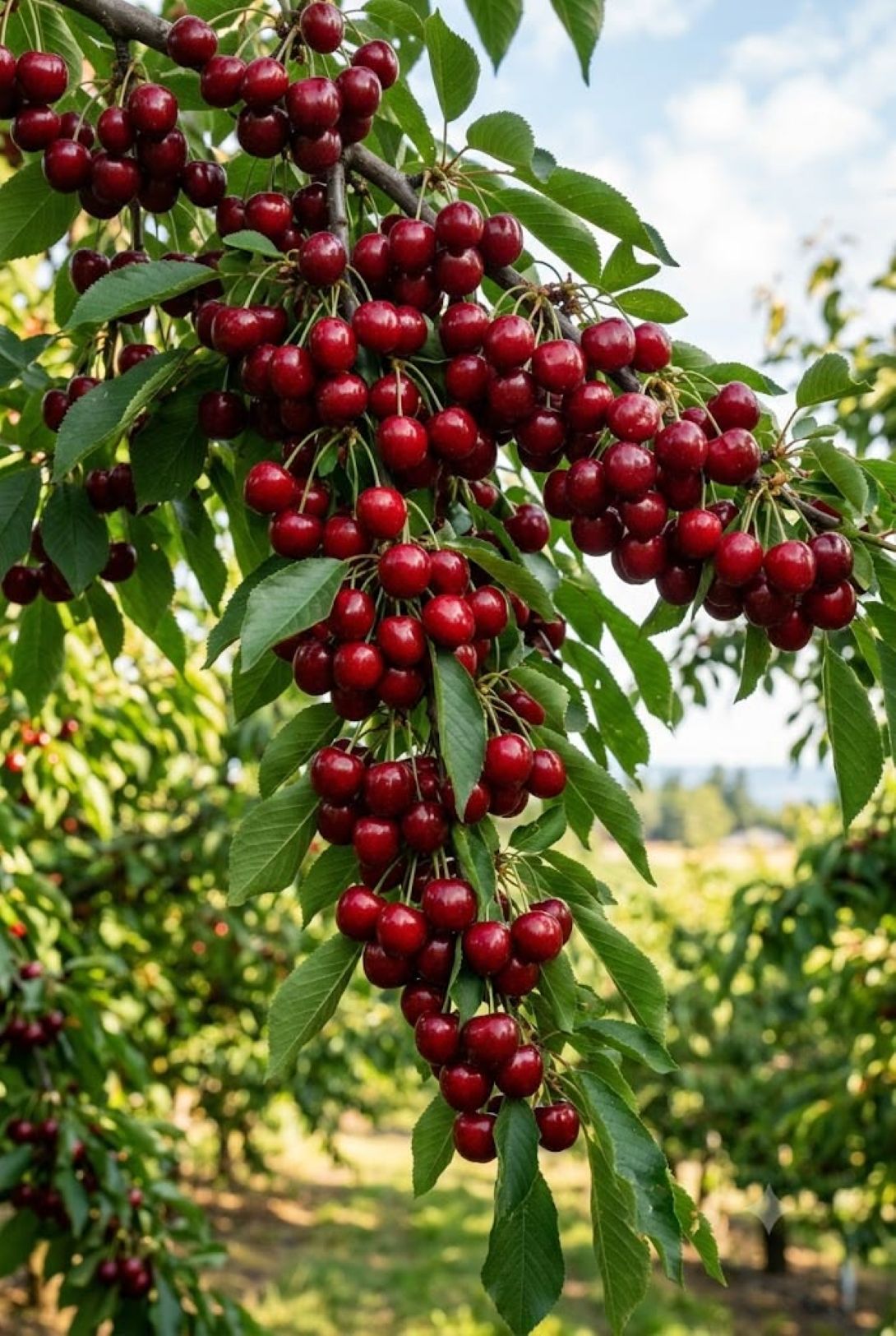 Bodur Vişne Fidanı (Prunus cerasus) 1-2 yaş arası saksılı