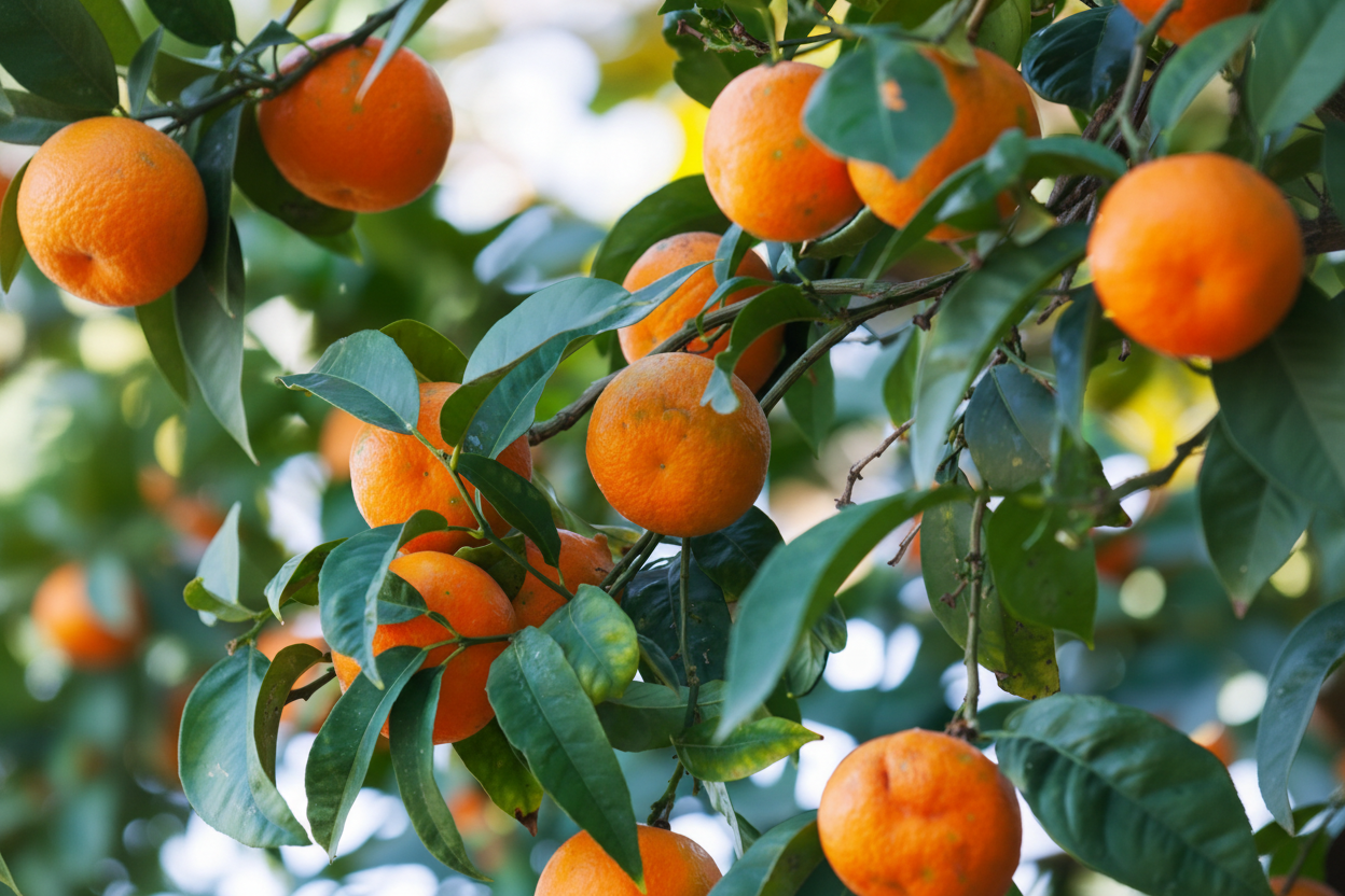 W Murcott Mandalina Fidanı - Yakın Çekim