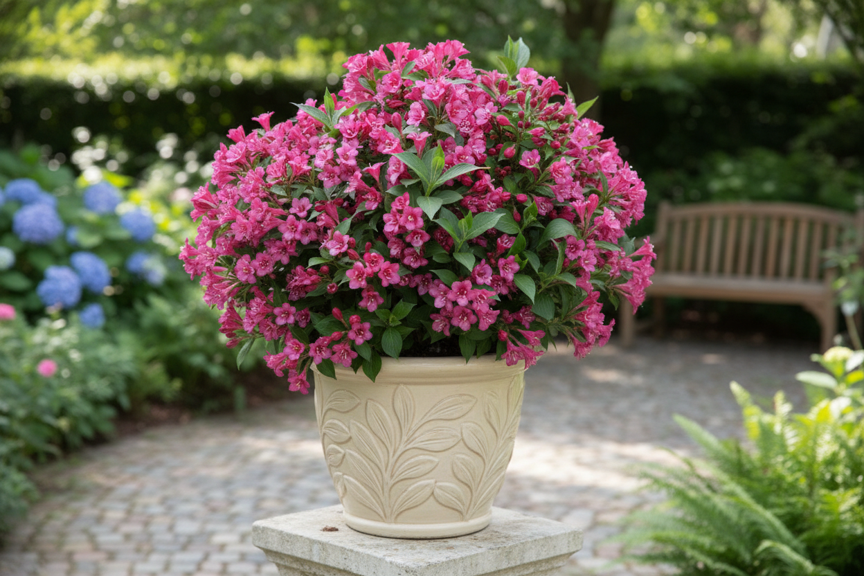 Weigela Florida - Çiçek Yoğunluğu